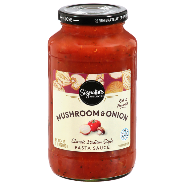 Signature SELECT Pasta Sauce, Mushroom and Onion