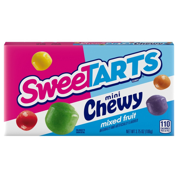 SweeTARTS Candy, Mixed Fruit, Chewy, Mini Same-Day Delivery or