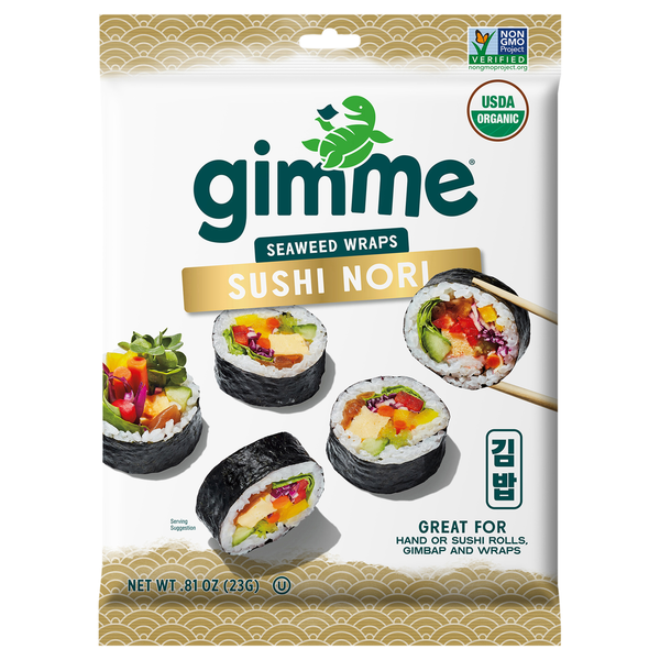 gimMe Sushi Nori Seaweed Wraps