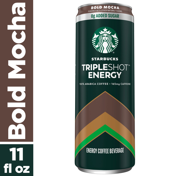 Starbucks Tripleshot Coffee Energy Drink, Bold Mocha Same-Day