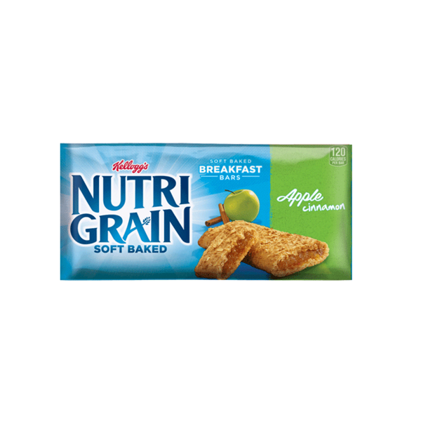 Kellogg's -  Nutri-Grain Apple Cinnamon Bars - 16/1.3 oz