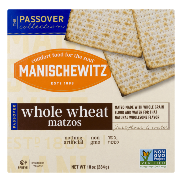 Manischewitz Whole Wheat Matzos (10 oz) Instacart