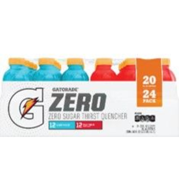 Gatorade Zero Glacier Freeze & Fruit Punch Variety Pack - 20oz/24ct