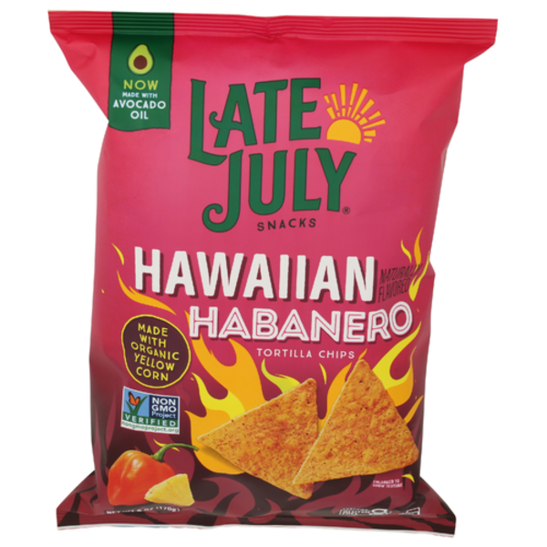 Late July Hawaiian Habanero Tortilla Chips Same-Day Delivery or