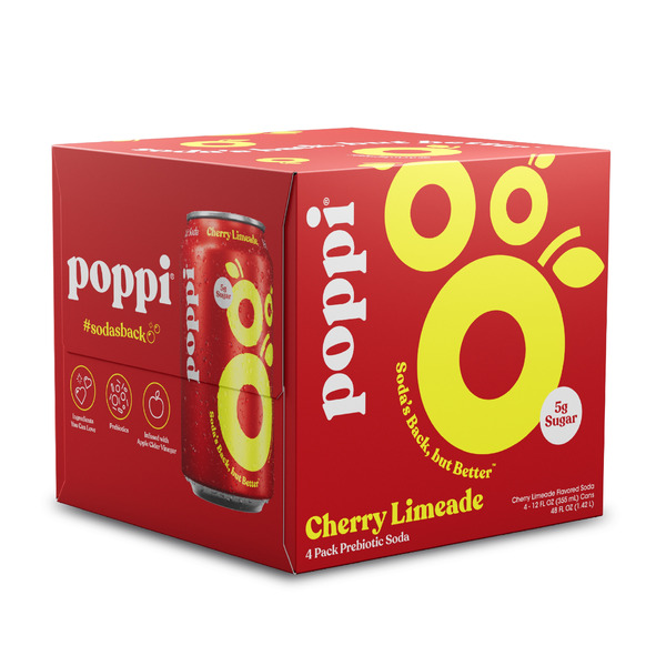 Poppi Prebiotic Soda, Cherry Limeade Same-Day Delivery or Pickup