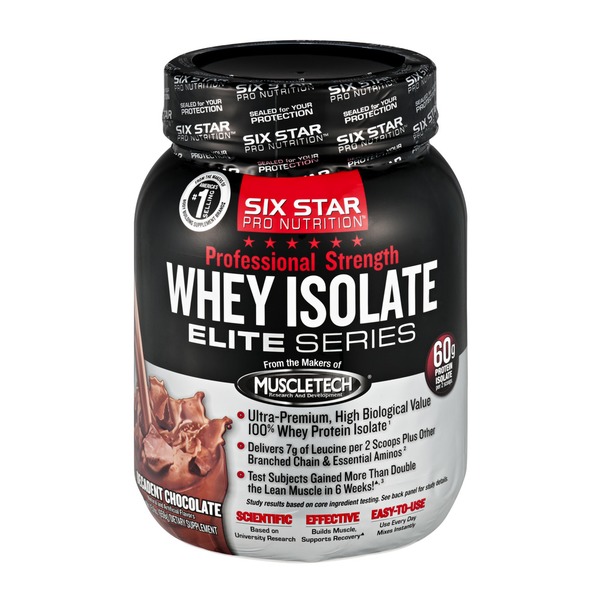 Six Star Pro Nutrition Professional Strength Decadent Chocolate Flavor