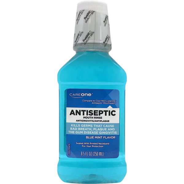 CareOne Blue Mint Antiseptic Mouth Rinse (8.5 fl oz) Instacart