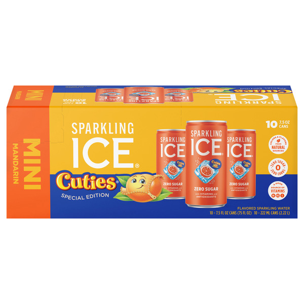 Sparkling Ice® Mini Mandarin Flavored Sparkling Water Same-Day