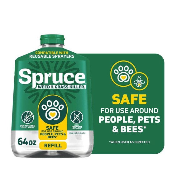 Spruce 64 Oz. Snap And Spray Weed And Grass Killer Refill