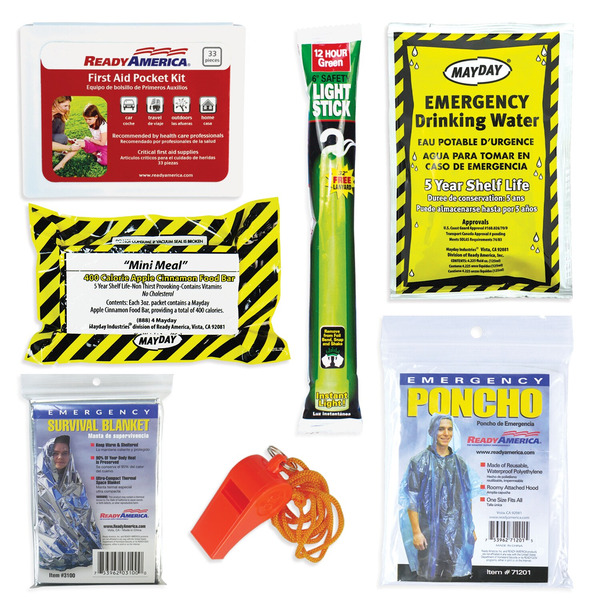 READY AMERICA Ready America Emergency Survival Essentials 1 Person 1 Day Value Kit
