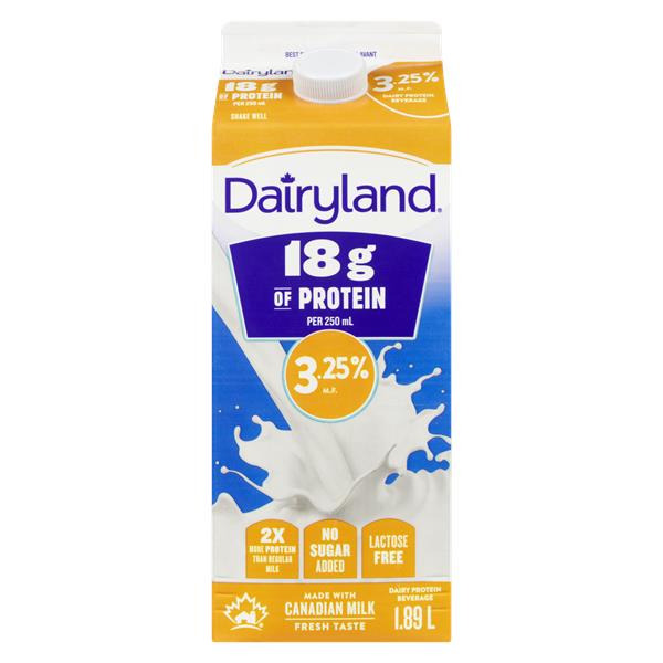 Dairyland Protein Milk 3.25% Same-Day Delivery or Pickup | Calgary