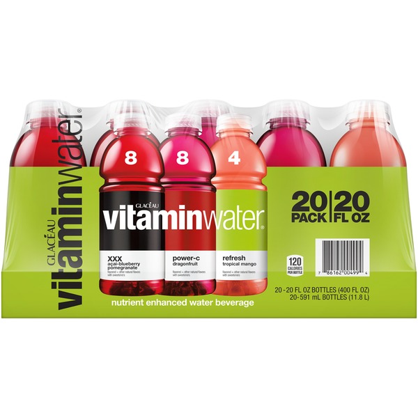 Glaceau Vitaminwater Variety Pack Vitaminwater (20 fl oz) Instacart