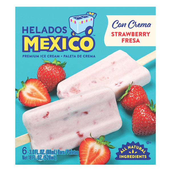 Helados Mexico Strawberry Paletas
