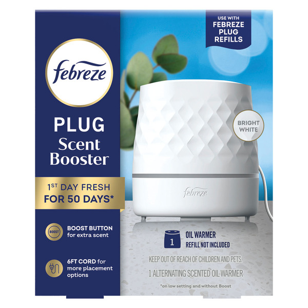 Febreze White Plug Scent Booster, 1ct Same-Day Delivery or Pickup