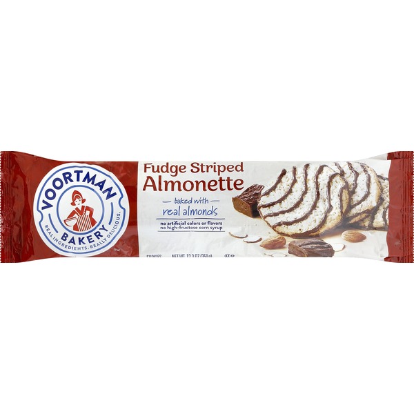 Voortman Cookies, Fudge Striped (12.3 oz) Instacart