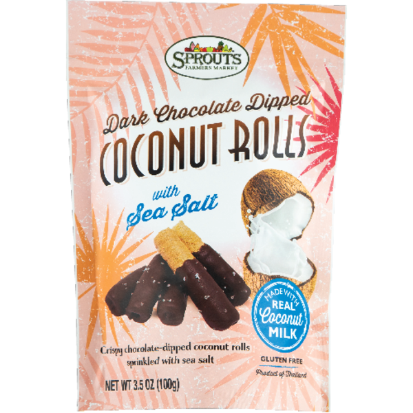 Sprouts Farmers Market Sprouts Roll Coconut Dark Choc SameDay Delivery