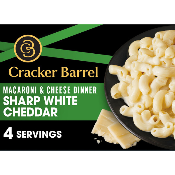 Cracker Barrel Sharp White Cheddar Mac & Cheese Dinner Same-Day