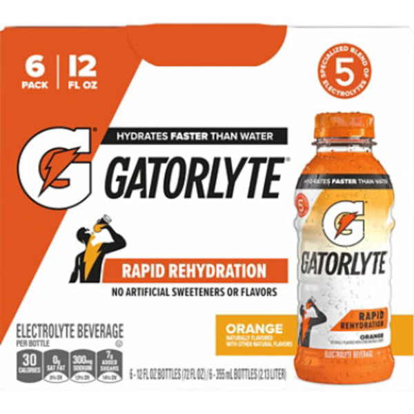 Gatorade Gatorlyte Electrolyte Beverage Orange
