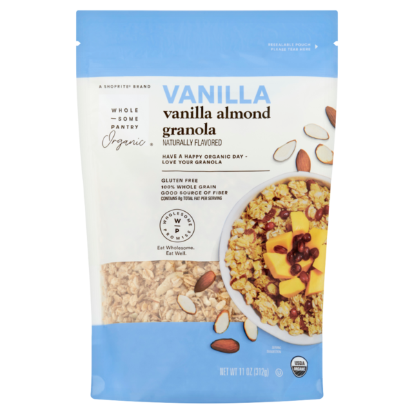 ShopRite Wholesome Pantry Organic Vanilla Almond Granola Same-Day ...