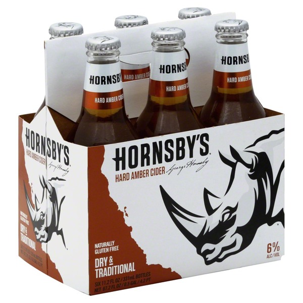 Hornsbys Cider, Hard Amber (11.2 fl oz) Instacart