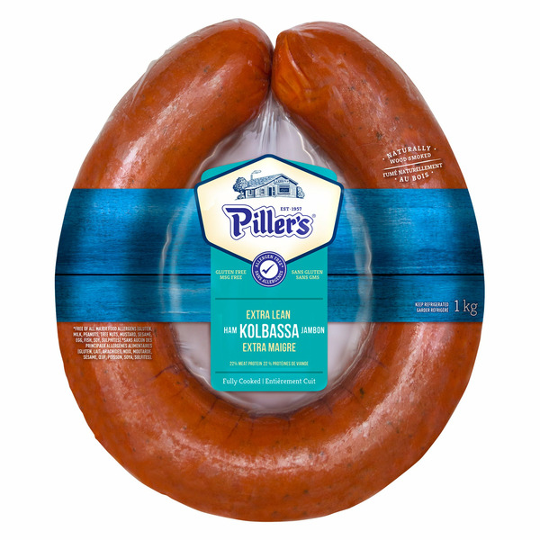 Piller's Applewood Smoked Ham Kolbassa