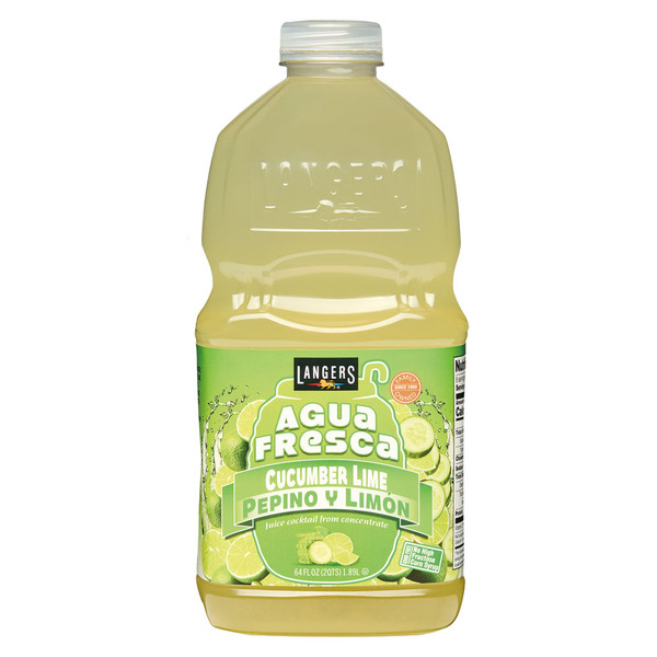 Langers Langers Agua Fresca Juice - Cucumber Lime