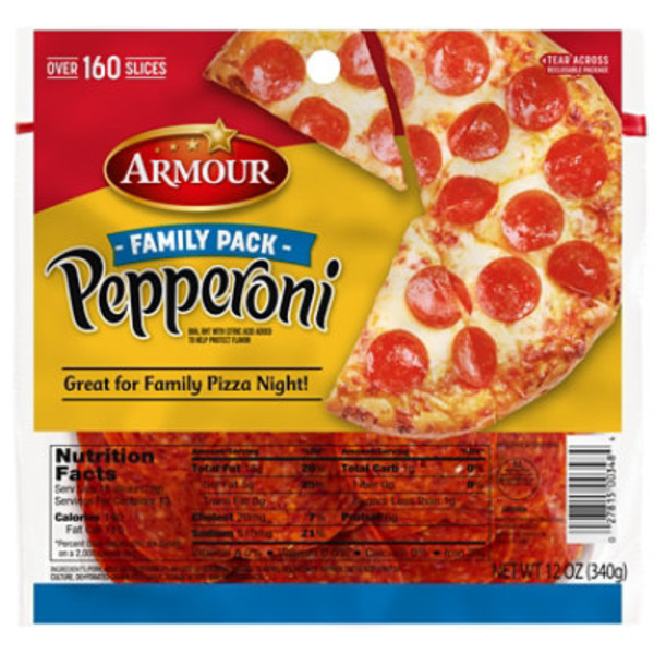 Armour Family Pack Pepperoni Slices