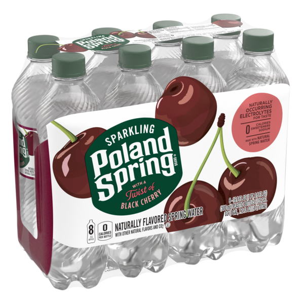 Poland Spring Black Cherry Sparkling Water (16.9 fl oz) Instacart