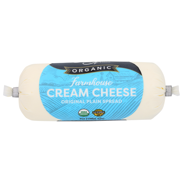 Sierra Nevada Cheese Company Organic Cream Cheese Traditional Chub