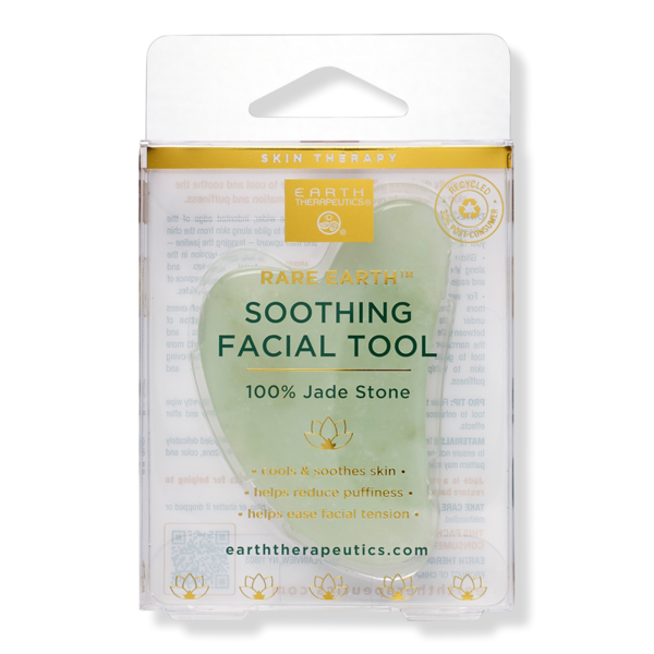 Earth Therapeutics 100% Jade Stone Soothing Facial Tool