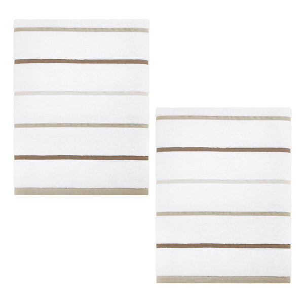 IZOD Sandbar Linen Bath Towel, 52 x 27 in - Cream