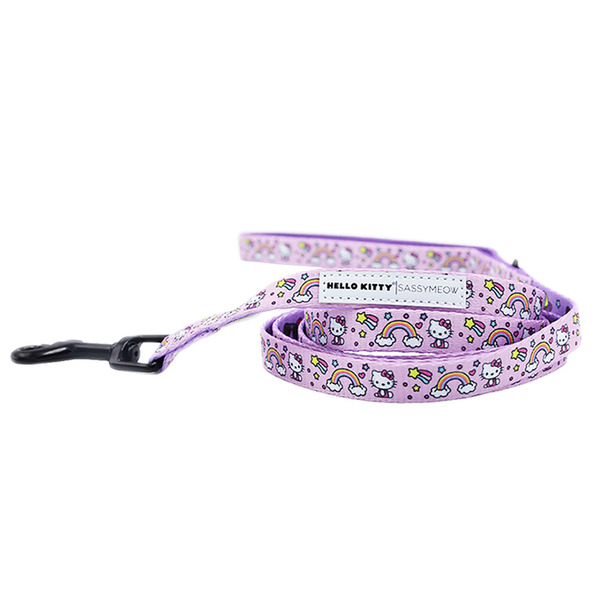 Sassy Meow Hello Kitty Cat Leash - Pink