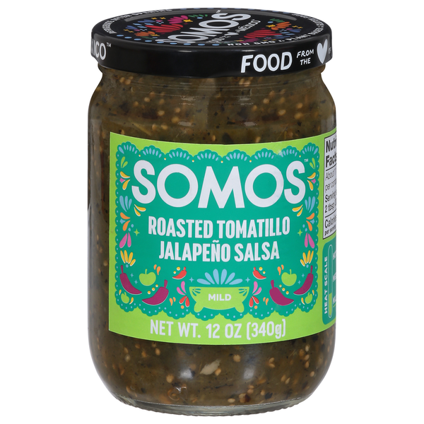 Somos Jalapeno Salsa, Roasted Tomatillo, Mild