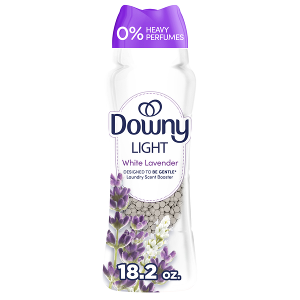 Downy Light Laundry Scent Booster Beads for Washer, White Lavender