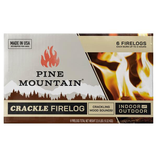 Pine Mountain Firelogs, Crackle, 3-Hour Same-Day Delivery or