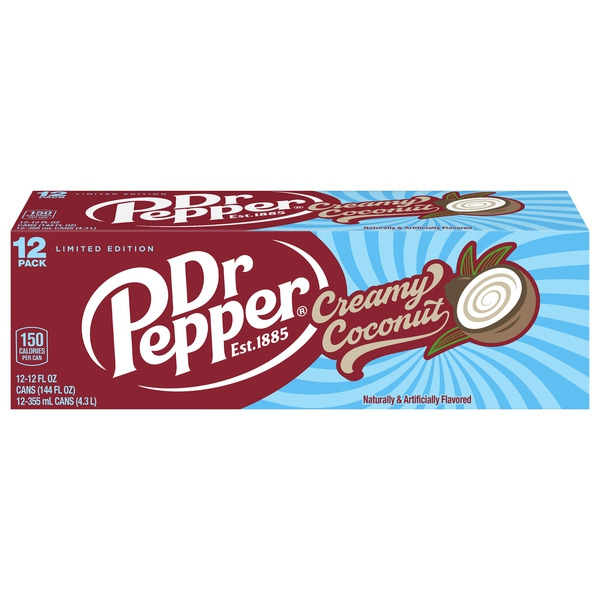 Dr Pepper Creamy Coconut Soda Same-Day Delivery or Pickup | Save Mart