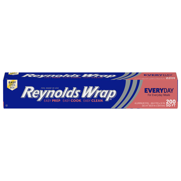 Reynolds Everyday Strength Aluminum Foil, 200 Square Feet Same-Day