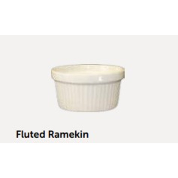 Tableware - Fluted Ramekin - 4 oz, 1 Dz