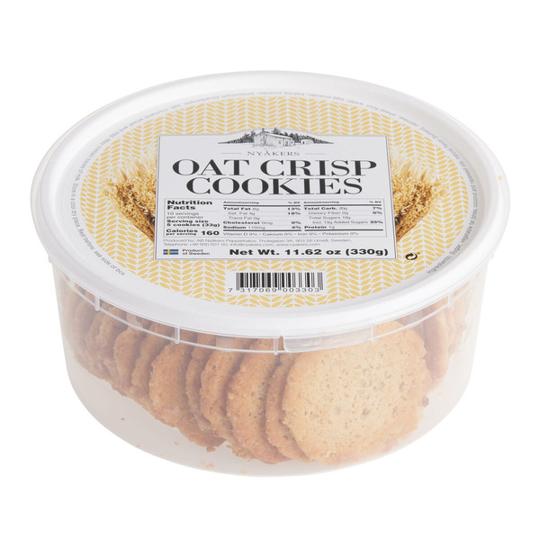 World Market Nyakers Oat Crisp Cookie Tub