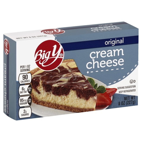 big y cream cheese original 8 00 oz from big y world class market big y cream cheese original