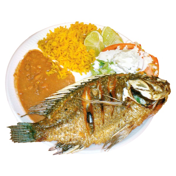 Mojarra Frita Combo