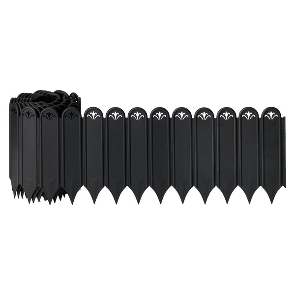 Gardenline Plastic Lawn Border, Black Same-Day Delivery or Pickup