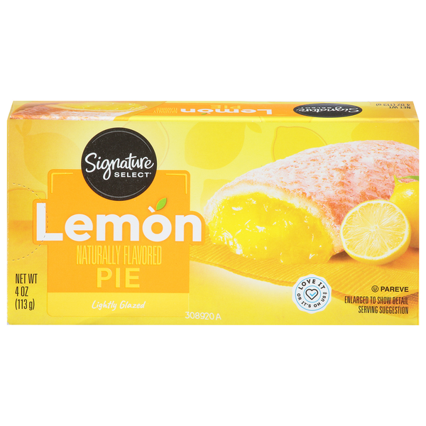 SIGNATURE SELECTS Pie, Lemon, Lightly Glazed