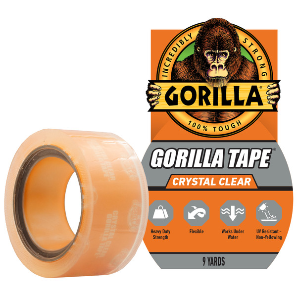 Gorilla Glue Crystal Clear Repair Duct Tape