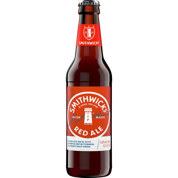 Smithwick's Beer, Red Ale (11 fl oz) Instacart