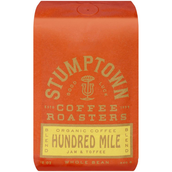 Stumptown Hundred Mile Jam & Toffee Organic Blend Whole Bean