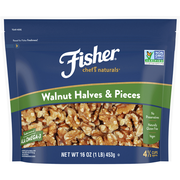 Fisher Walnut Halves & Pieces Same-Day Delivery or Pickup
