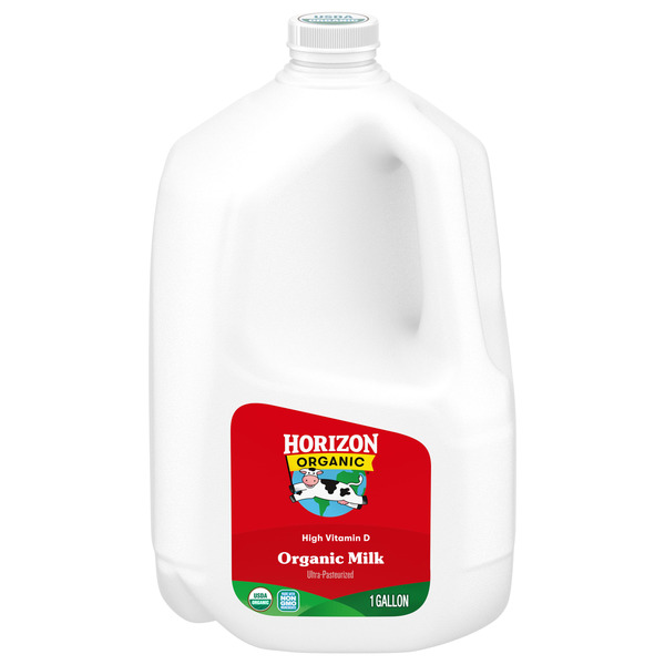 Horizon Organic Whole Milk, 128 fl oz Gallon Jug