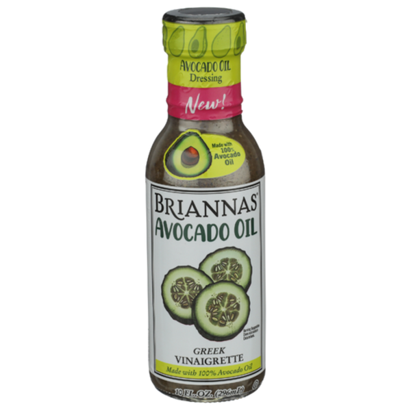 Briannas Greek Vinaigrette Avocado Oil Dressing