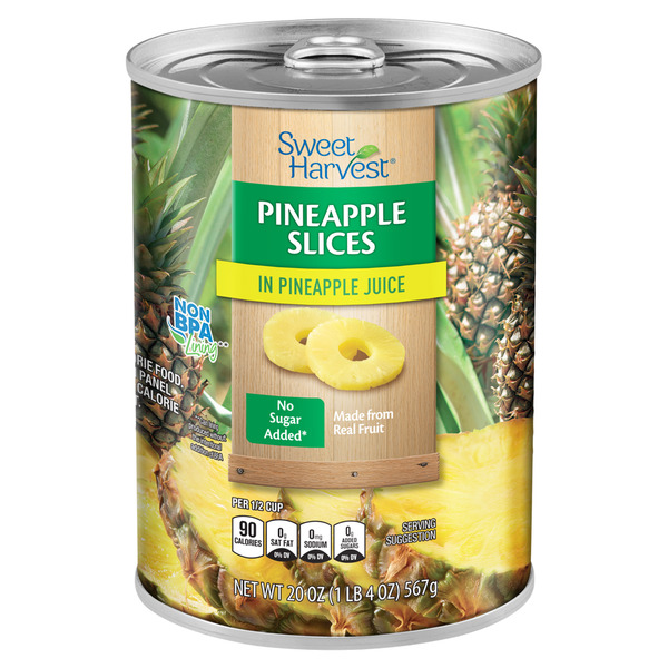 Sweet Harvest Pineapple Slices in Pineapple Juice Same-Day
